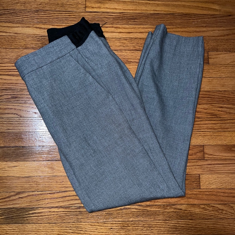 Gray Zara Work Pants with Pockets